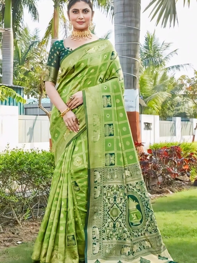 Traditional Festive Silk Saree
