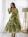 Full Flare Anarkali Suit Set
