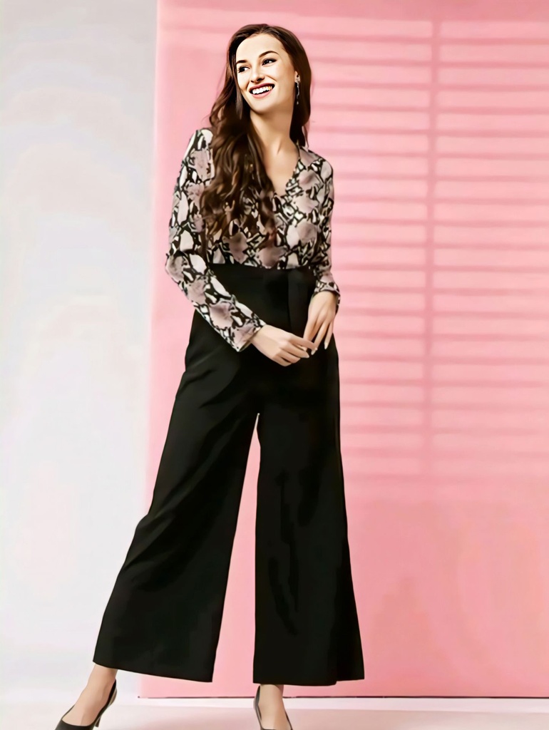 Women's Full Length Jumpsuit (S)