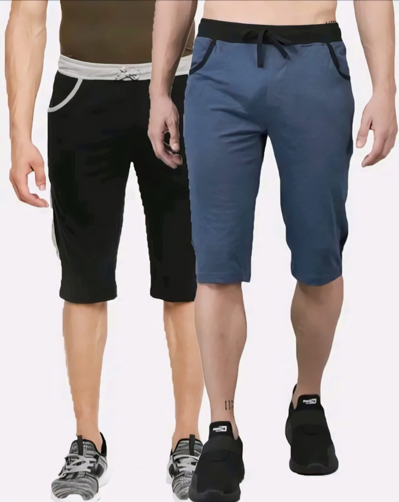 Men's Three-Fourth Cotton Shorts (XS)