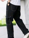 Men Loose Fit Cargo Pants