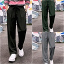 Drawstring Wide Leg Men Trousers