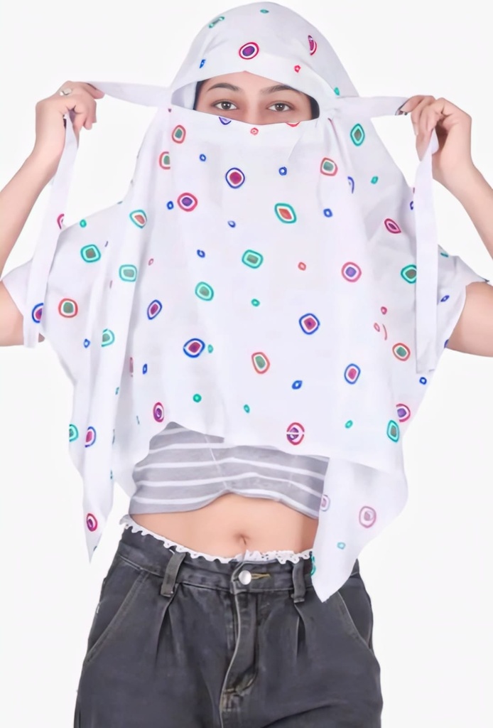 Cotton Dupatta Sun Protection Scarf III