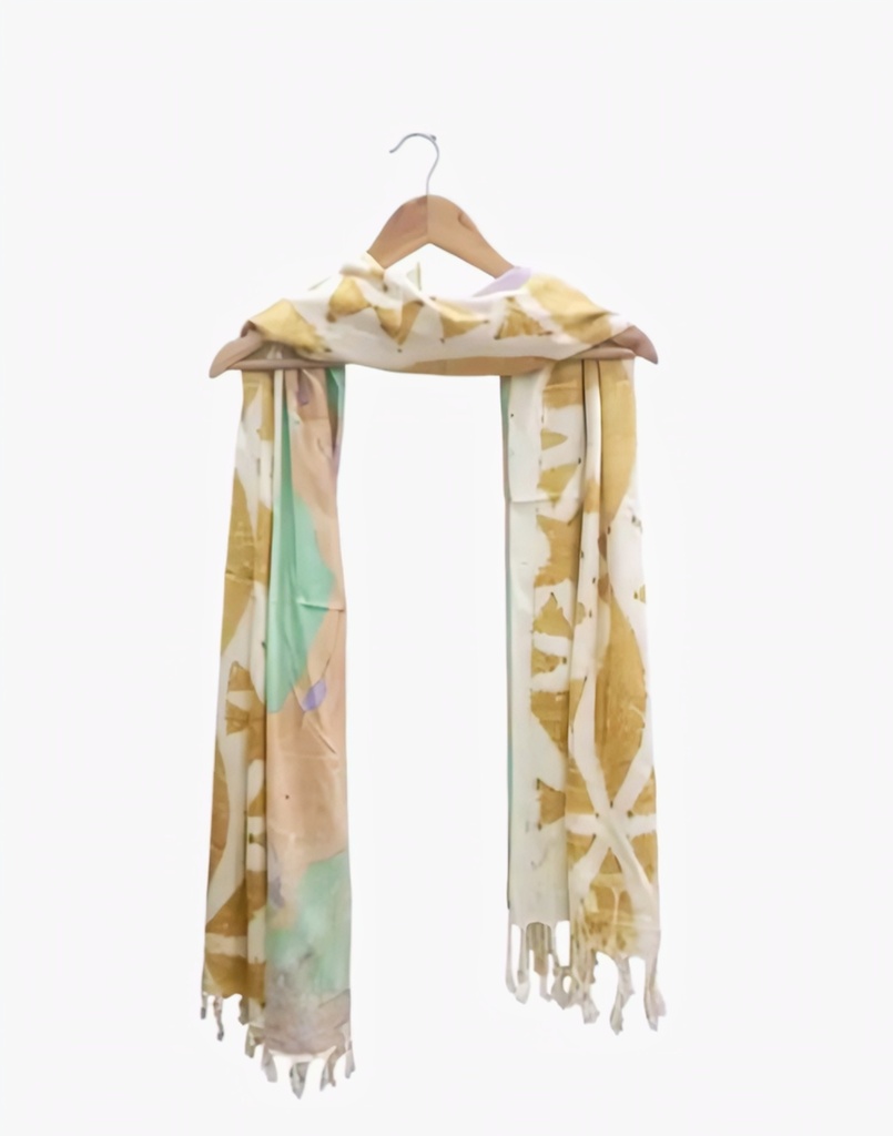 Fringed Premium Cotton Women Stole II