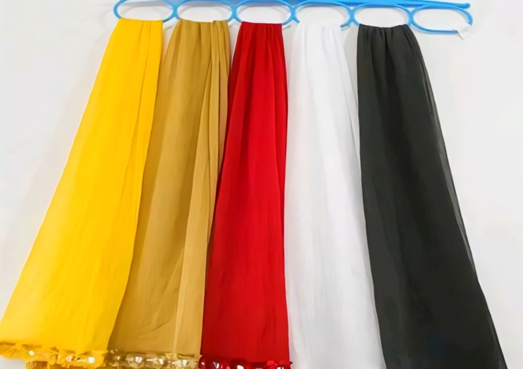 Plain Chiffon Lightweight Women Dupatta