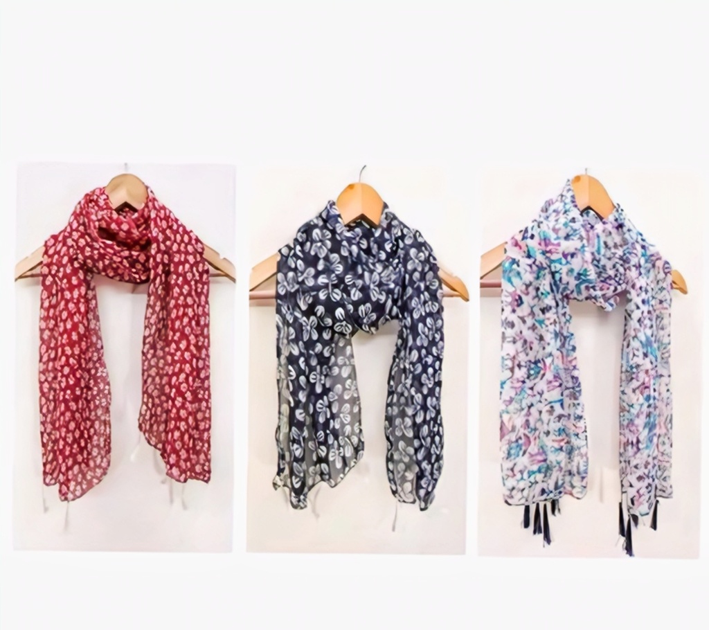 Women Georgette Dupatta Scarf Stole II