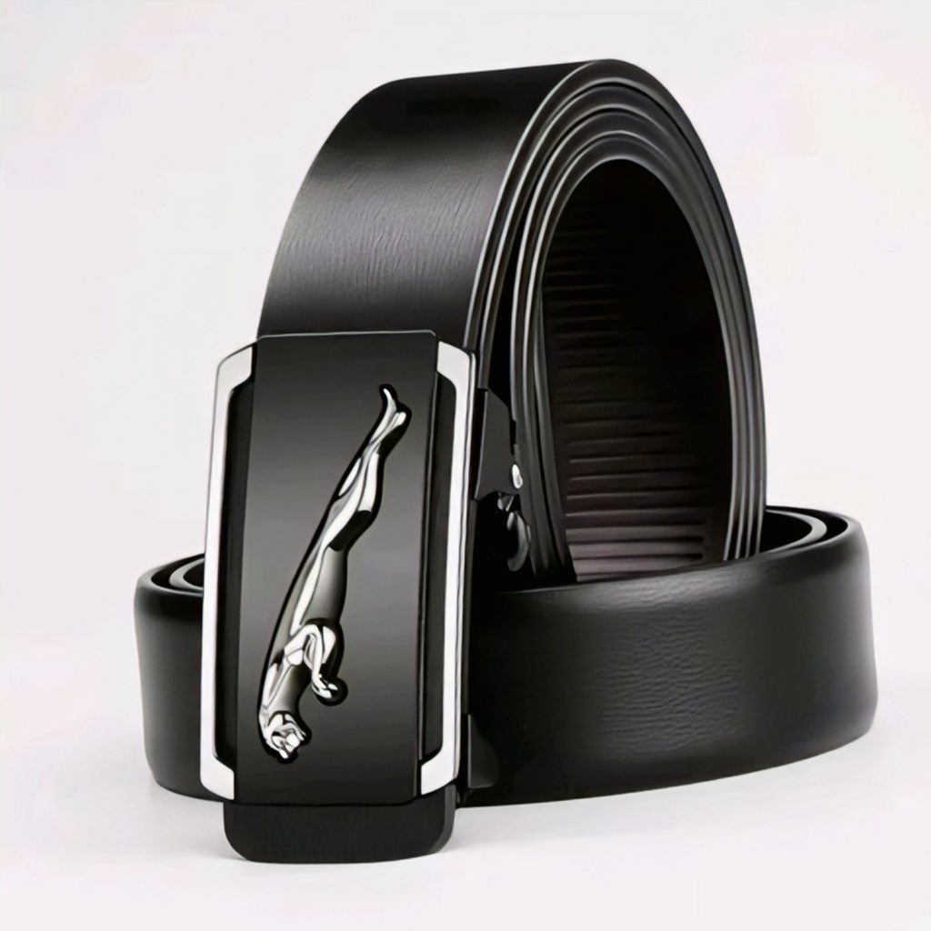 Automatic Sliding Buckle Men's Belt