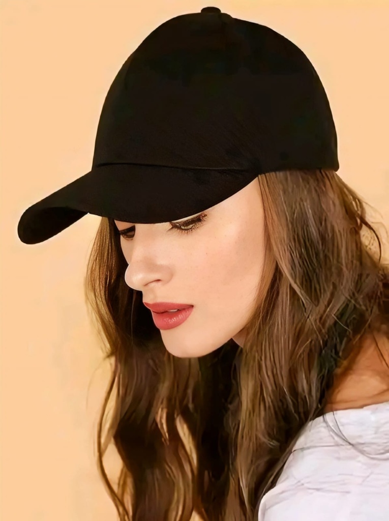 Plain Casual Cotton Baseball Cap
