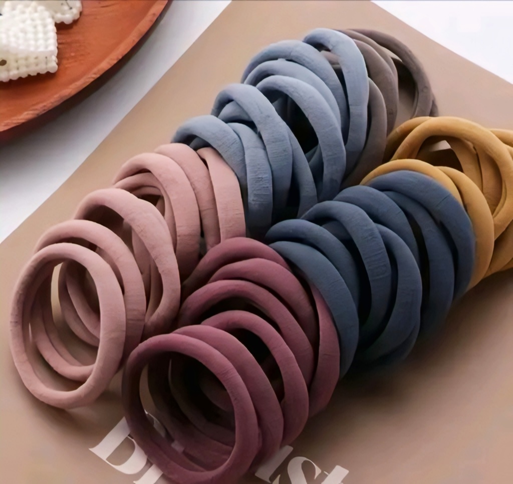 Seamless Elastic Hair Ties Set