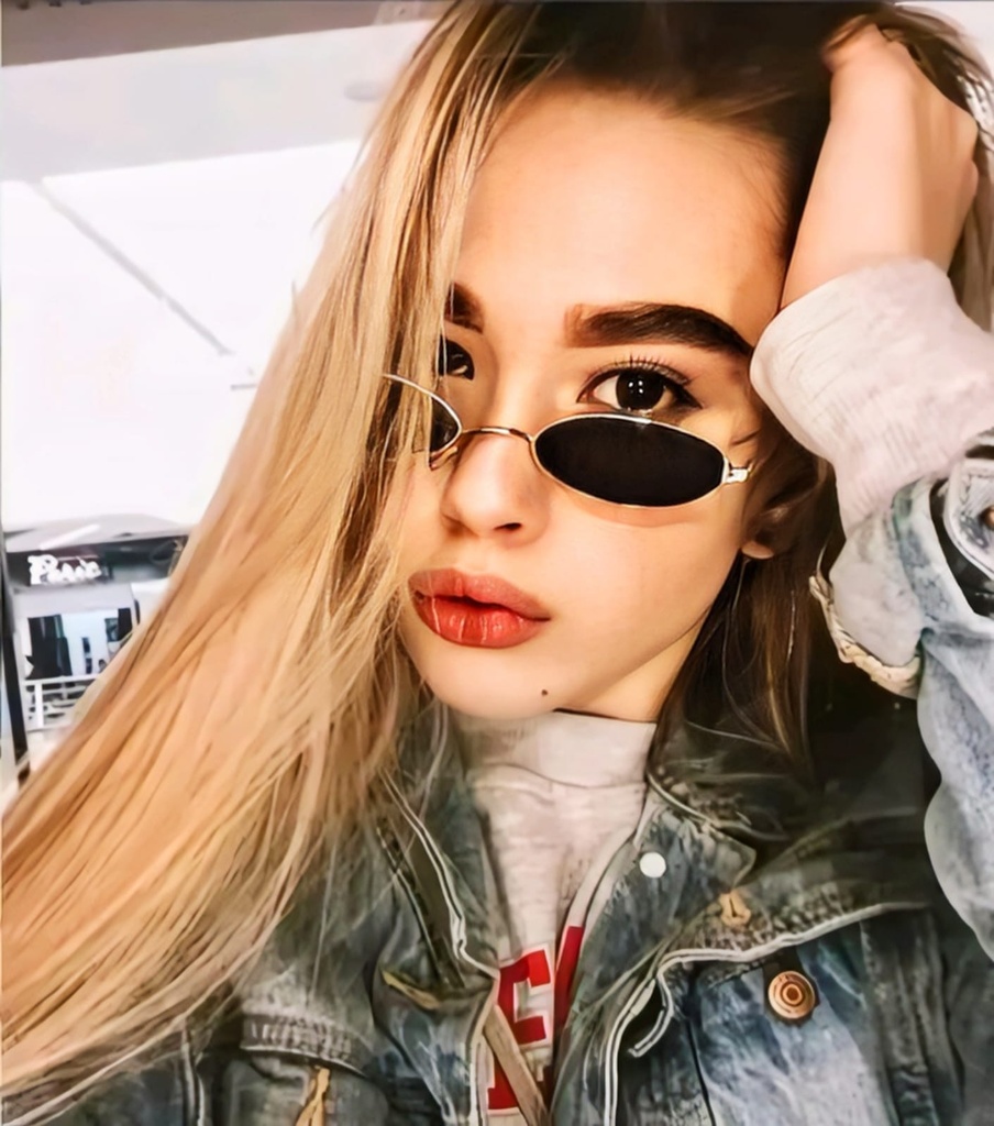 90s Vintage Retro Oval Sunglasses for Women