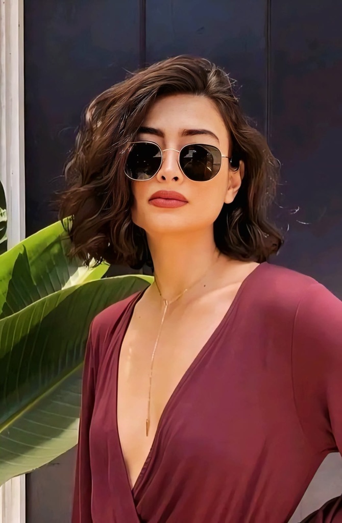 Classic Round Polarized Sunglasses for Women