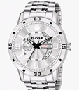 Men's Wrist Watch Metallic Analog
