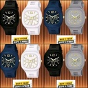 Men's Cushion Watch Pair Combo