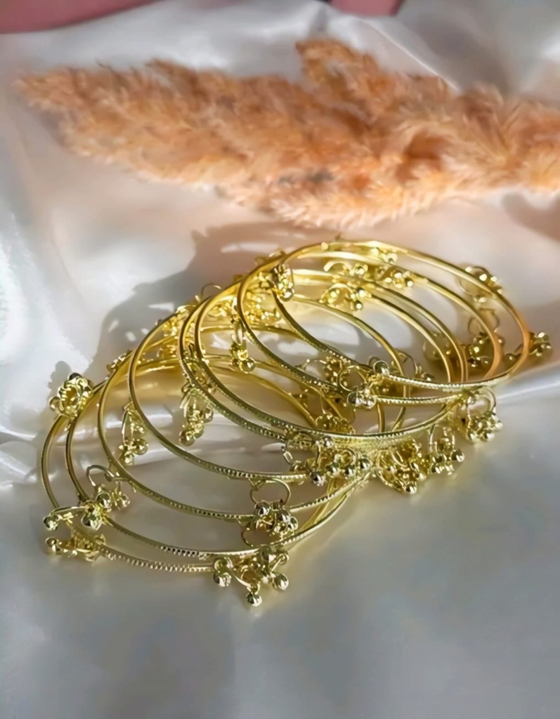 Gold Ghungroo Churi Bangles (2.2)