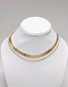 Women Gold Plated Choker Necklace