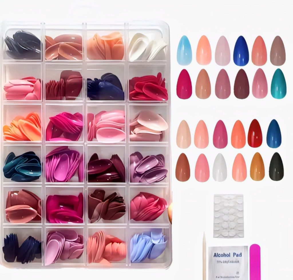 Artificial Nails Extension Set 576 Pics