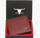 Hide Like Men's Premium Leather Bifold Wallet with Gift Box II