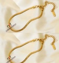 Gold Snake Chain Anklet / Payal