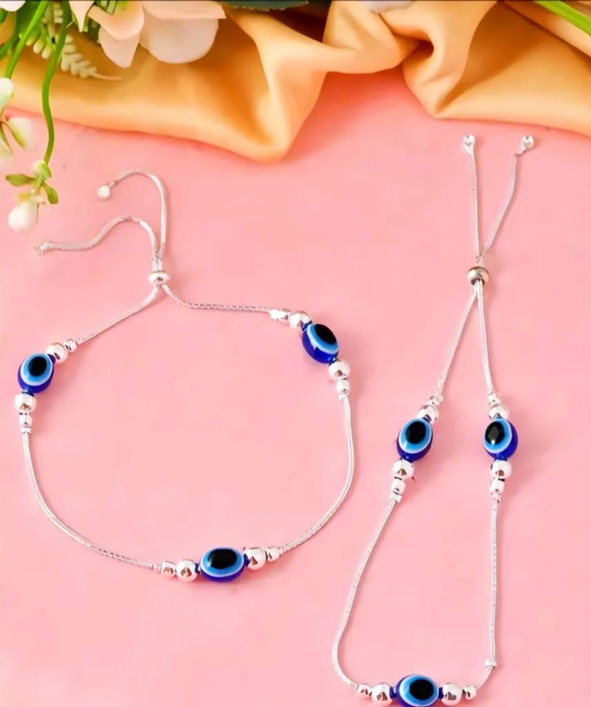 Evil Eye Nazariya Anklet Pair