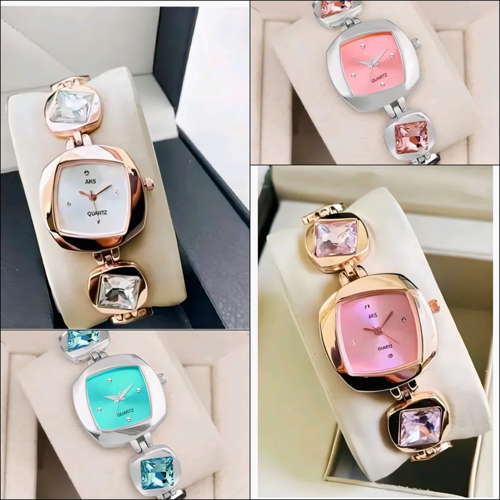 Women's Bracelet Watch Wristwatch Ghadi (Baby Pink)