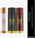 Denver Hamilton Nano Deodorant Combo perfume (50ml x 3)