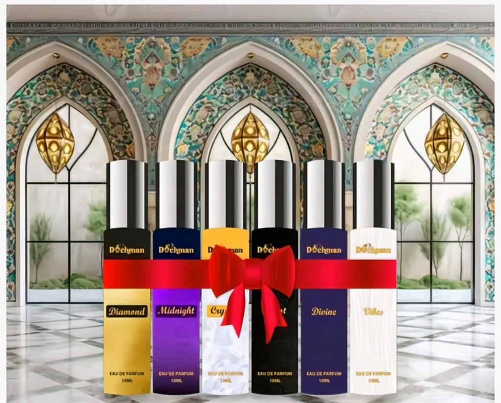 Dickman Luxury Eau De Perfume 6-Piece Mini Gift Set
