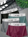 JICKS Men's Seamless Trunk Boxers (Pack of 4)
