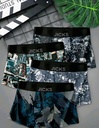 Men's JICKS Printed Boxer Briefs 4-Pack Combo