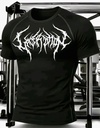 Laceration Gym T Shirt Fitted Compression Athletic Wear