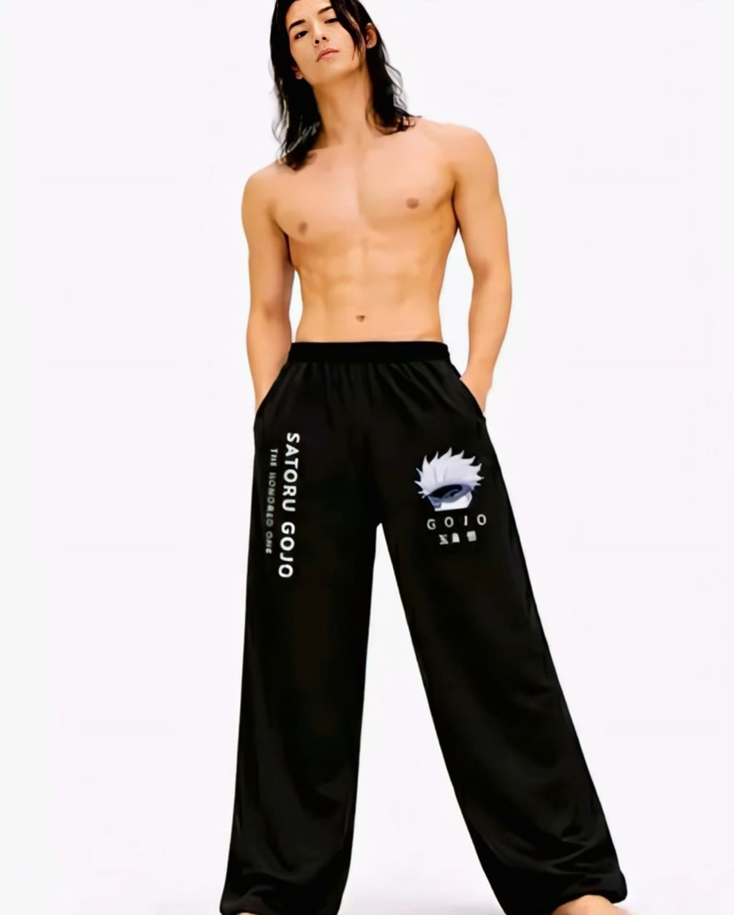 Satoru Gojo Baggy Wide-Leg Gym Trouser (S)