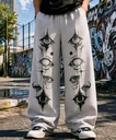 Men's Wide Leg Baggy Gym Trouser
