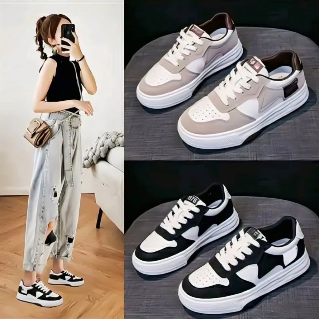 Women's Casual Platform Shoes (3, Brown)