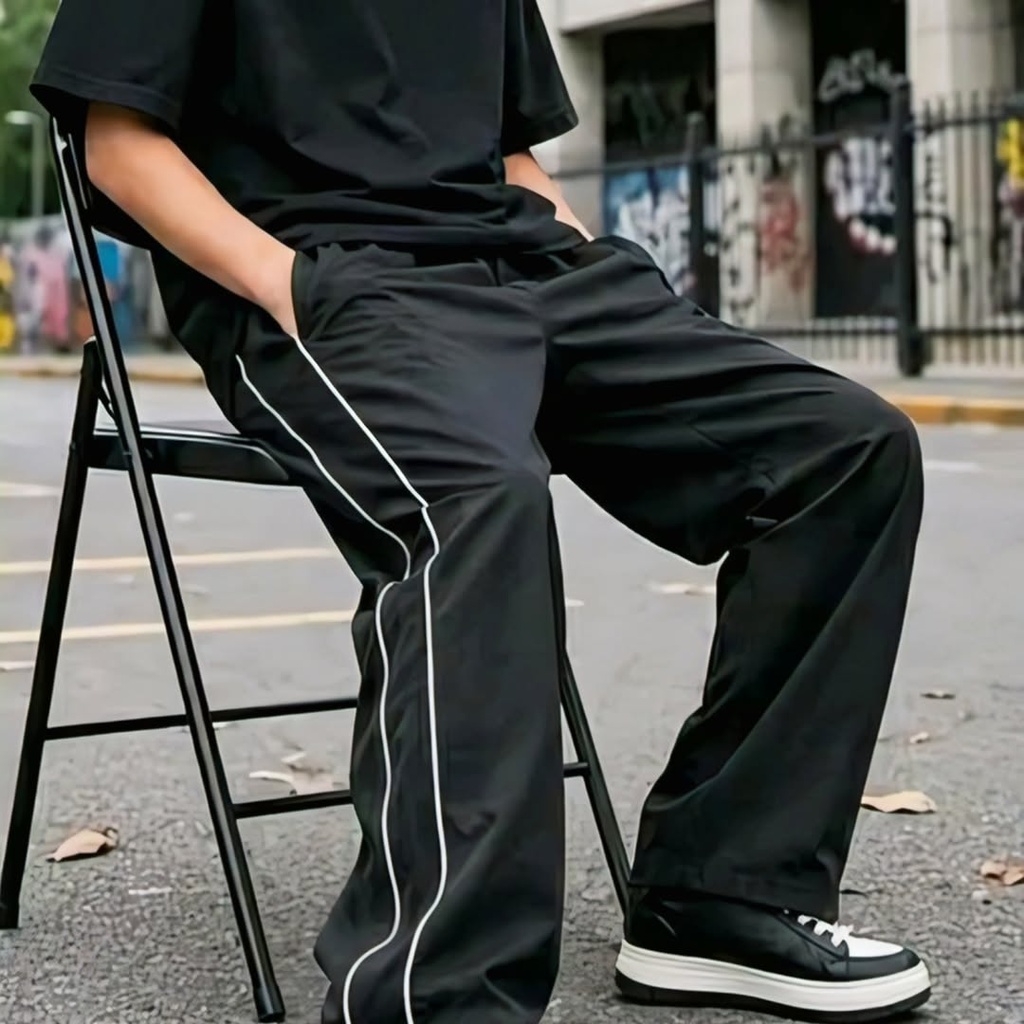 Men's Loose Fit Casual Trouser (XS)