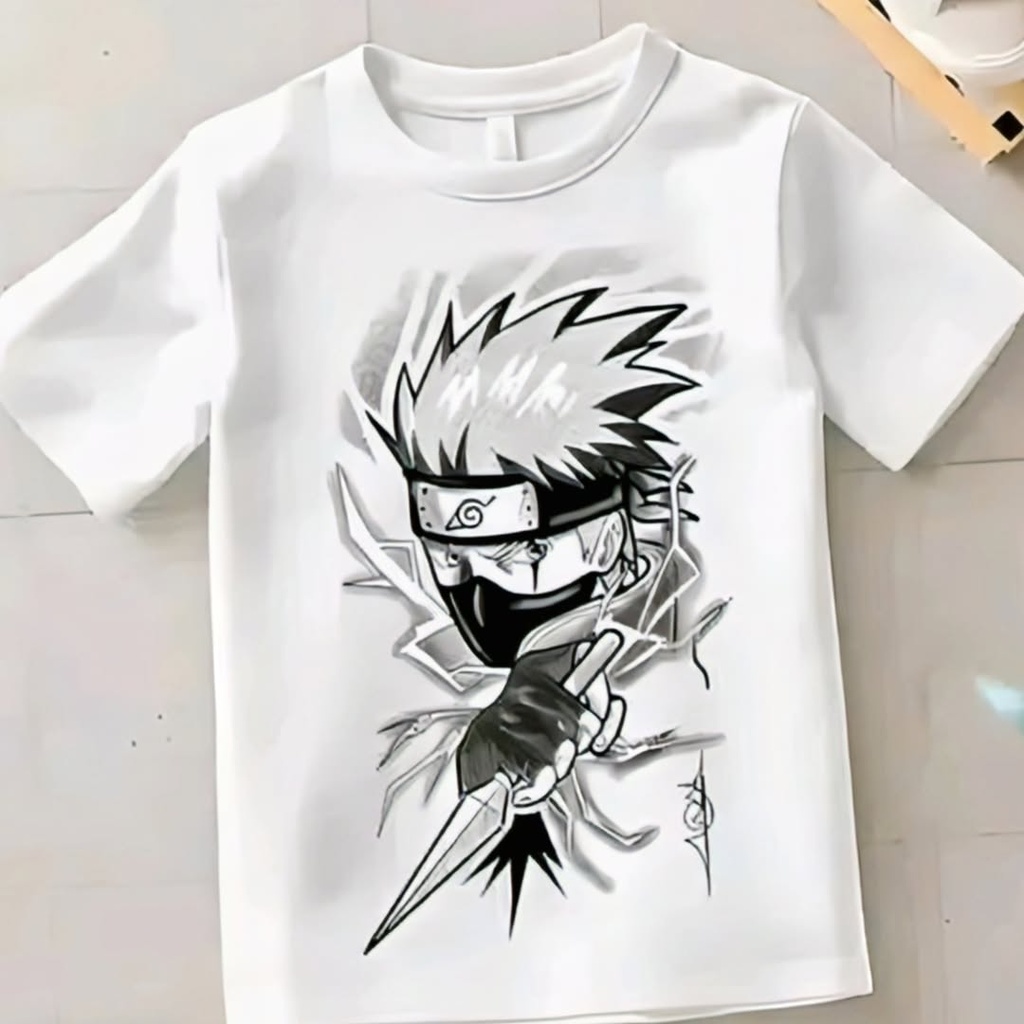 Anime T Shirt Kakashi (7-8Y)