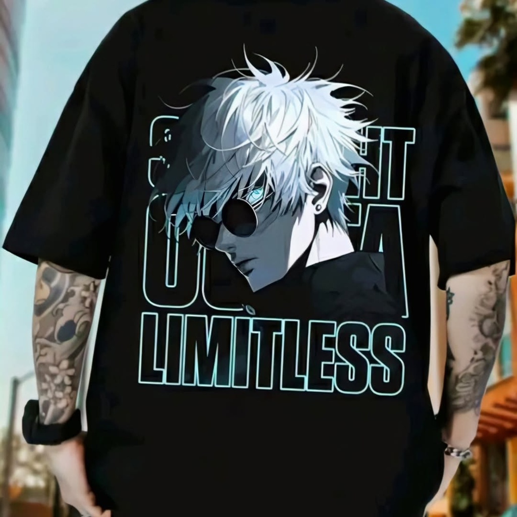 Anime T-Shirt - Gojo Satoru Limitless (S)