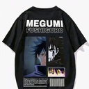 Megumi Fushiguro Jujutsu Kaisen Anime Oversized T-Shirt