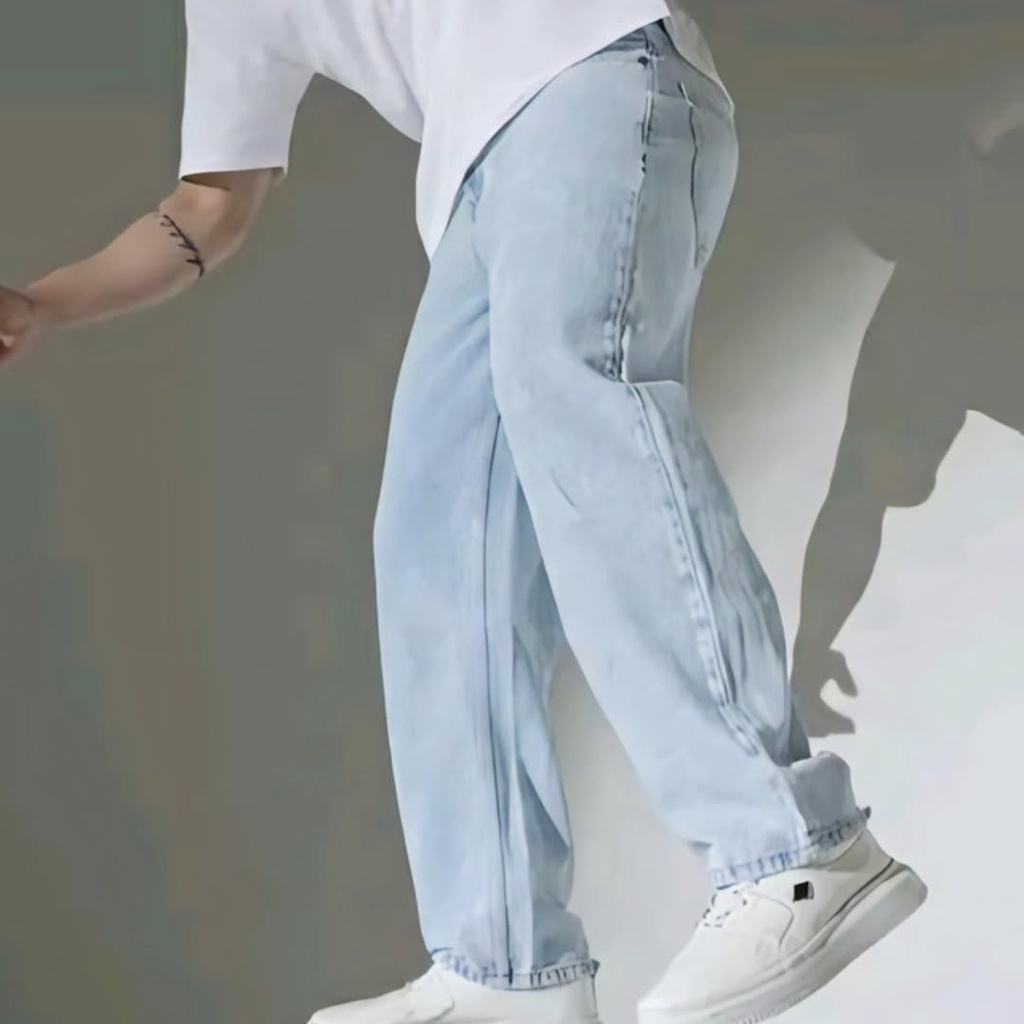 Men's Loose Fit Jeans Pant (28)