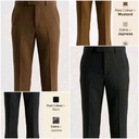 Men's Mustard and Black Japanese Fabric Pant Pack