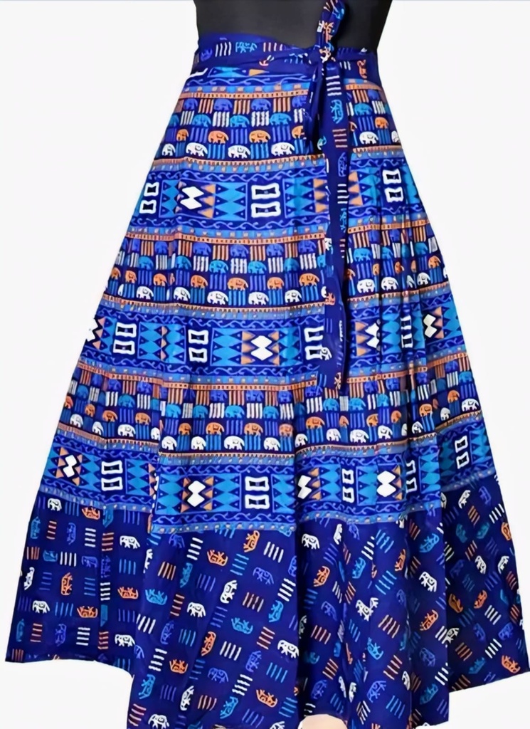 ​Cotton Wrap Skirt Ghagra (36)