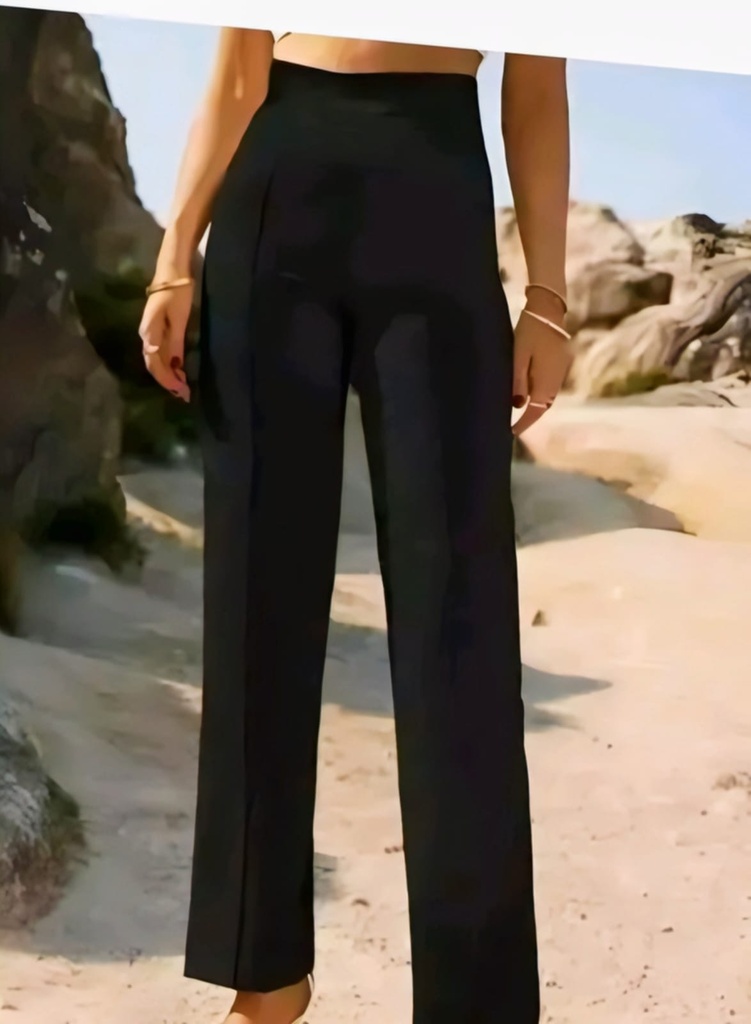 Women's High-Waist Flared Trousers (6-7Y)