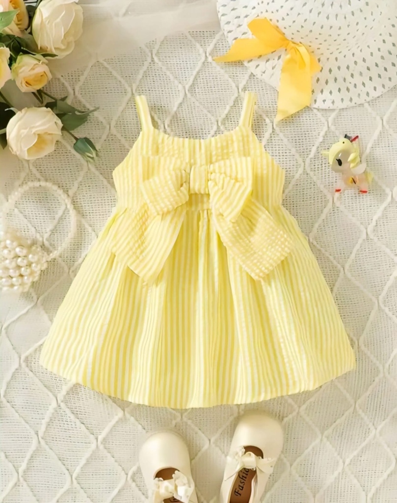 Baby Girls Frock Cotton Dress (6M-12M)