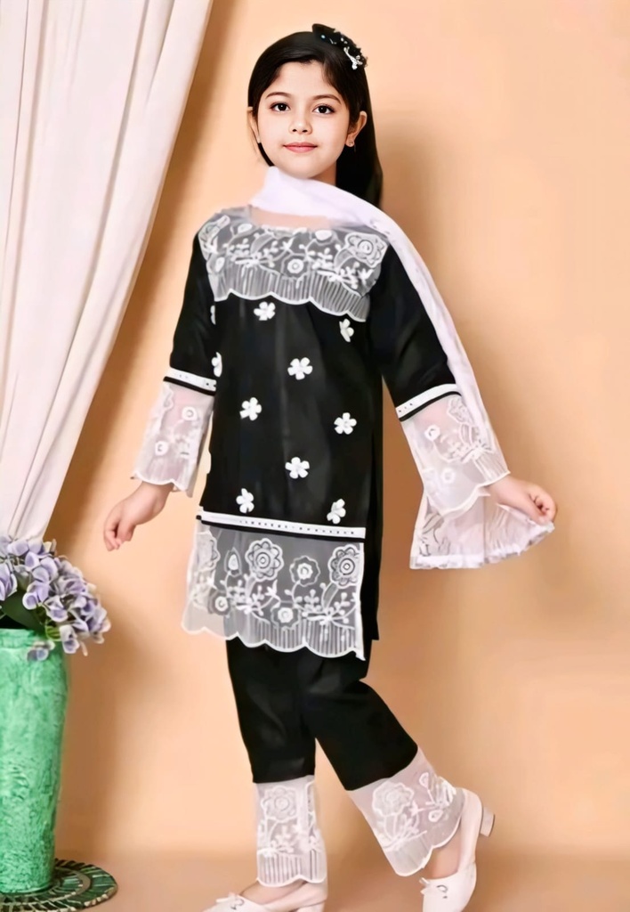 Girls Salwar Suit Set (6M-12M)