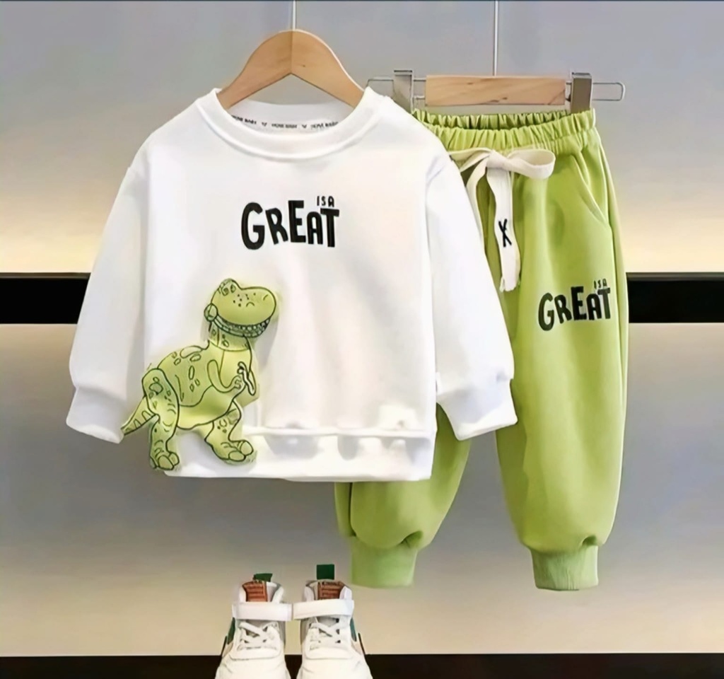 Boys Sweatshirt and Sweatpants Set (6M-12M)