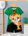 Boy's T-Shirt Shorts Clothing Set