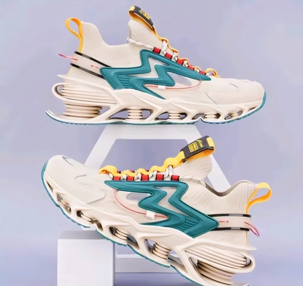 Futuristic Mechanical Cushioning Running Shoe (6)