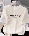 Comfortable Milano Italy Cotton T-shirt