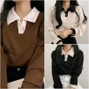 Women Polo Collar T-Shirt