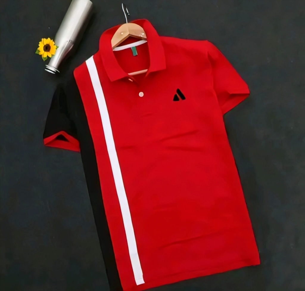 Men's Collared Polo T Shirt