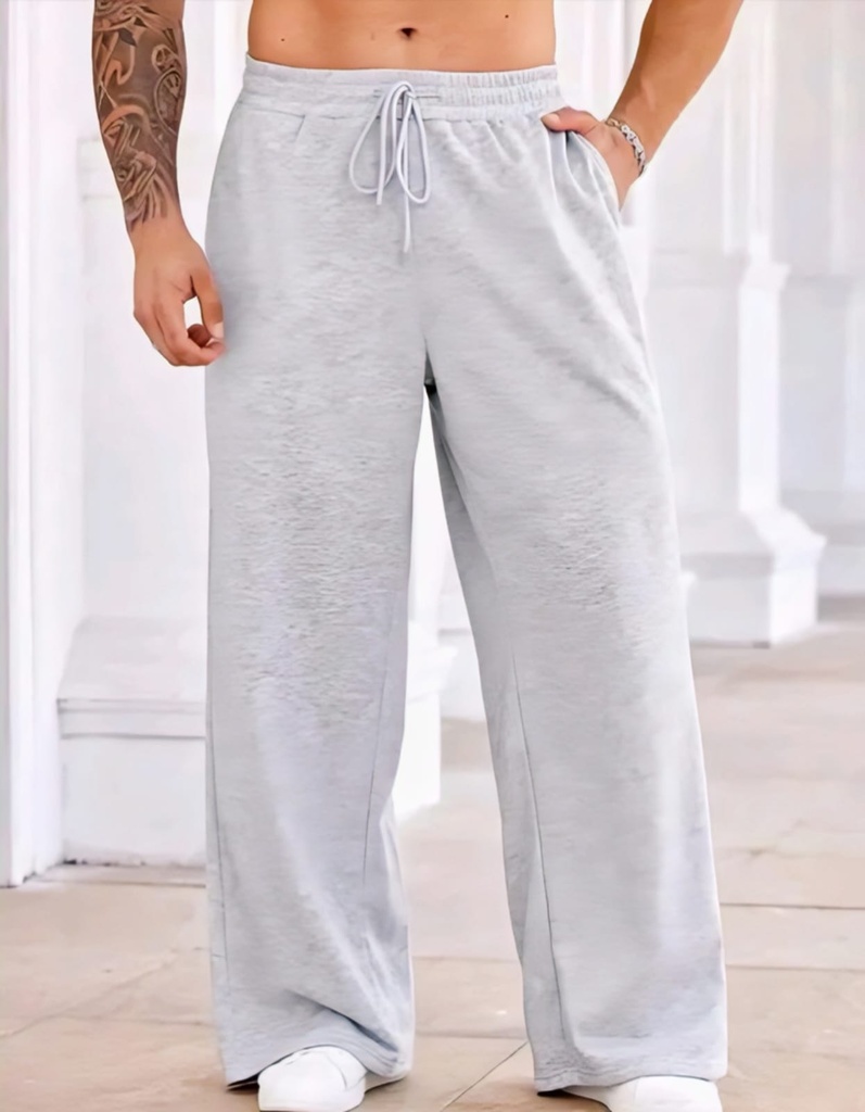 Wide Leg Baggy Track Trouser (S)