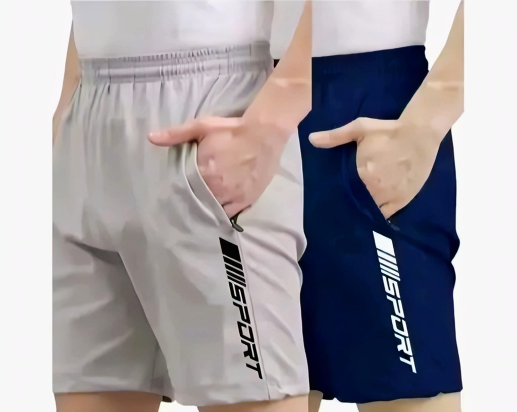 Men's Sports Shorts Pack of 2 I (28)